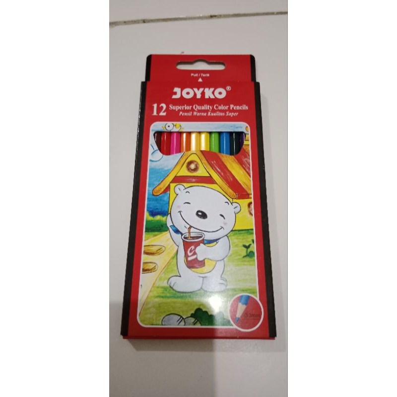 

PENSIL WARNA 12 JOYKO PANJANG CP-12PB