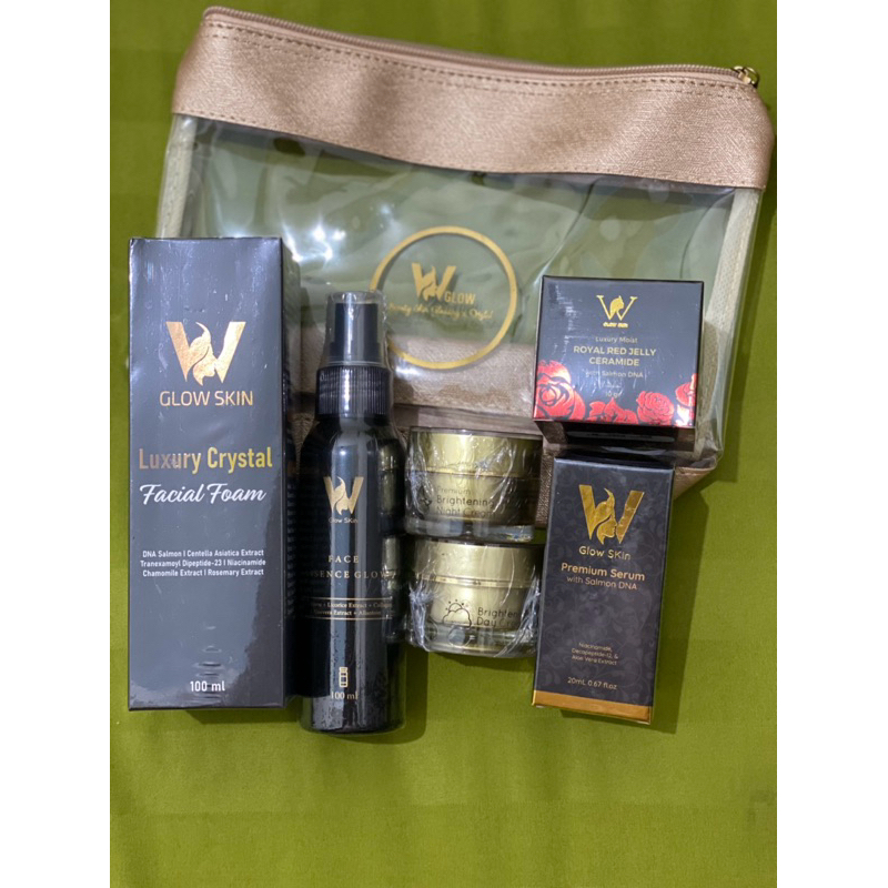 Paket KOMPLIT WGLOW | Paket Flek | bruntusan | wglowskin |skincare