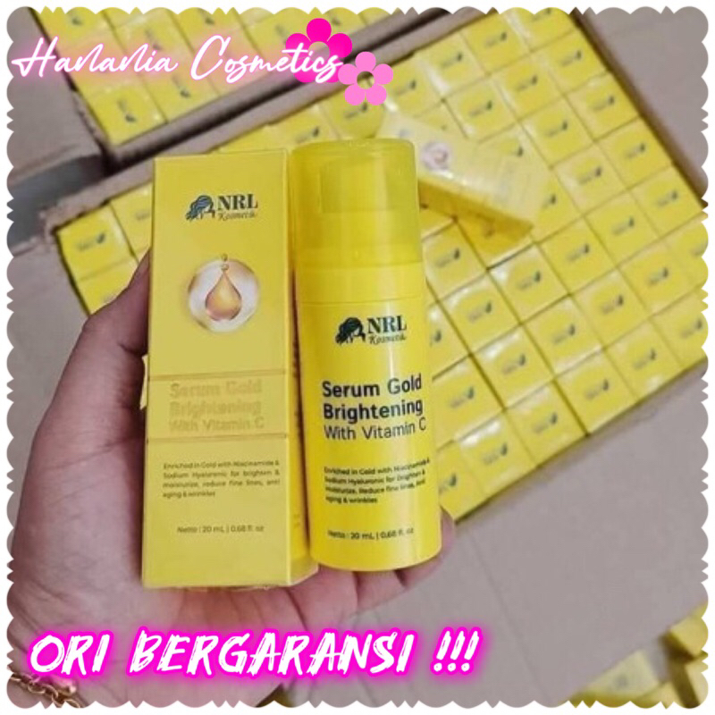 Serum Nrl Gold Serum Glowing Flek - Original Asli Bpom
