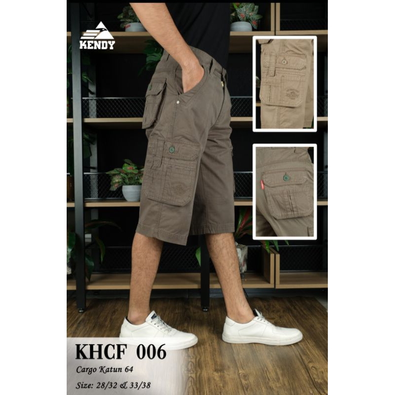 celana kendy cargo pendek original premium | celana pendek cargo kendy