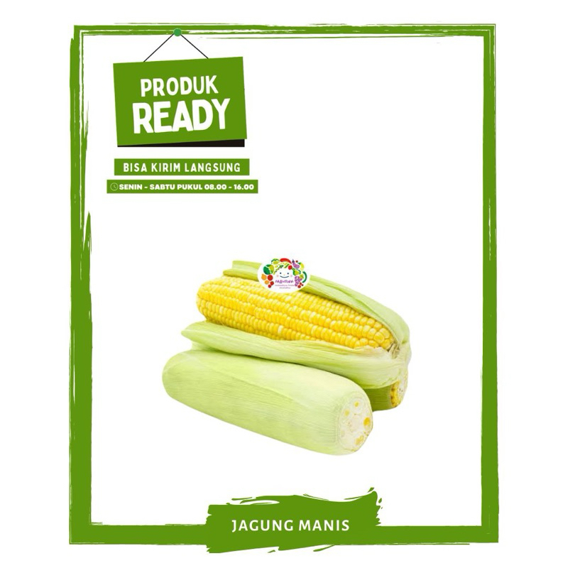 

Jagung Manis / Sayur Sayuran Segar Ready On Mallahrizwa