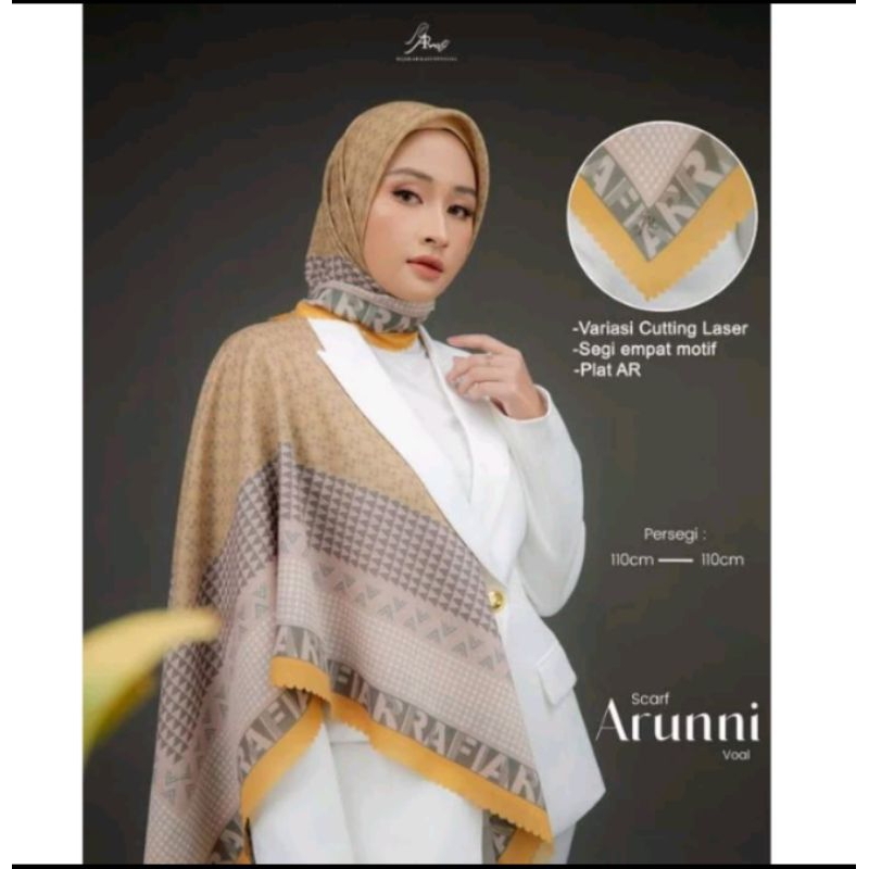 JILBAB SEGI EMPAT MOTIF|HIJAB ARRAFI PROMO