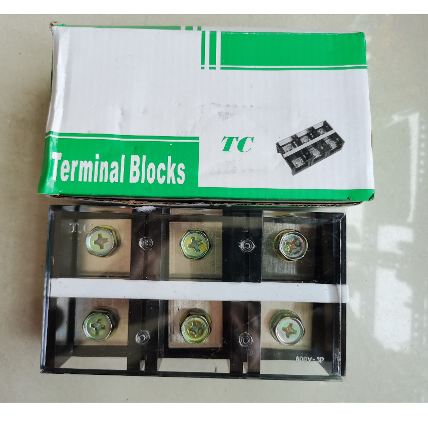 Terminal Block 400A 3P - Terminal Block Kaca TC-4003