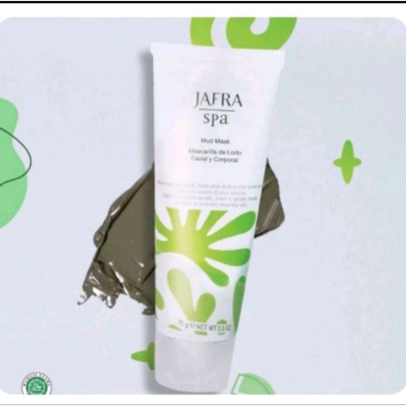 Jafra mudmask masker wajah Jafra Mud Mask masker wajah mudmask Free Kuas masker