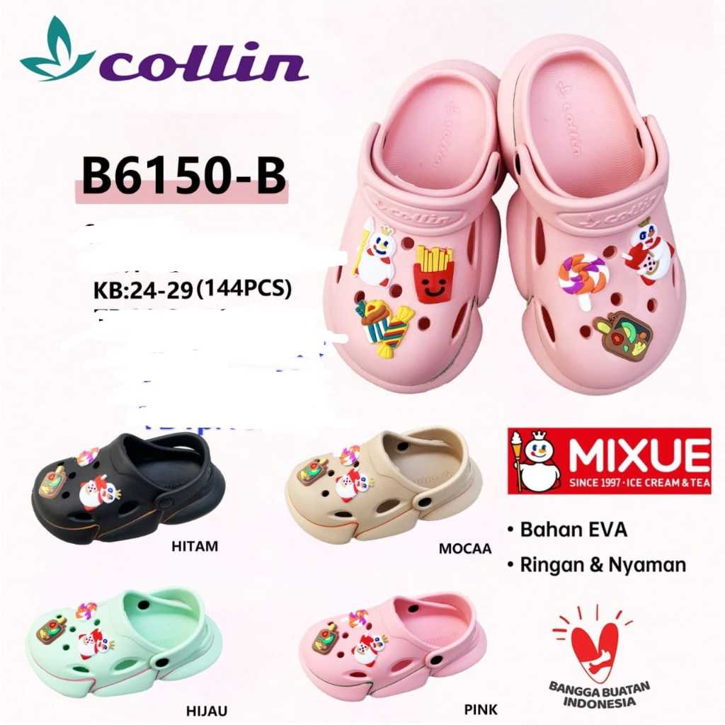 SANDAL BAKPAO ANAK LAKI LAKI DAN PEREMPUAN MERK COLLIN