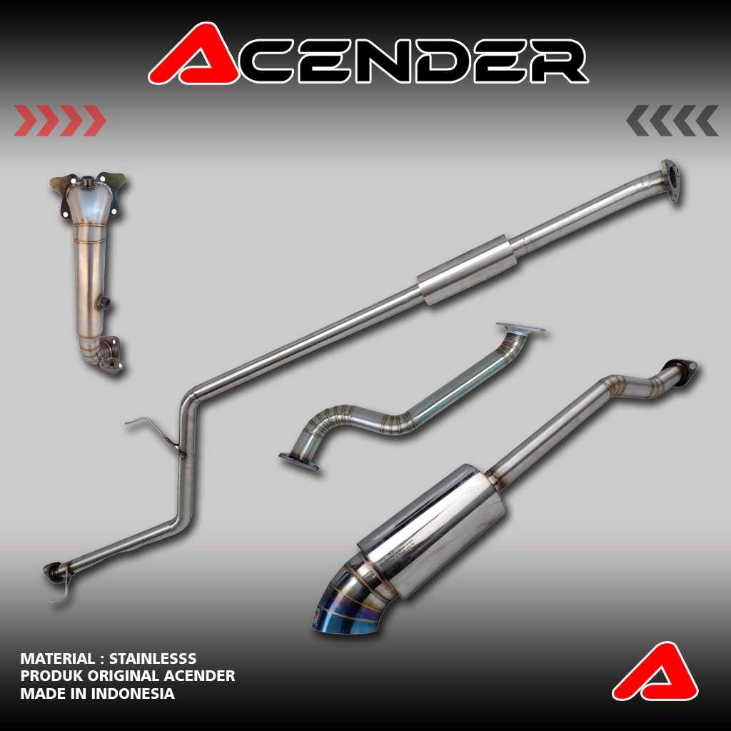 KNALPOT FULL SYSTEM CIVIC FD