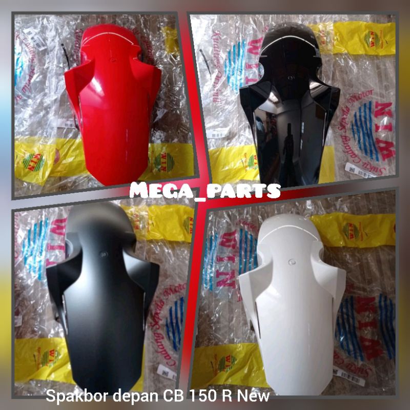 Spakbor depan / sayap depan honda CB 150 R New LED Streetfire tahun 2012 - 2015 merek WIN | front fe