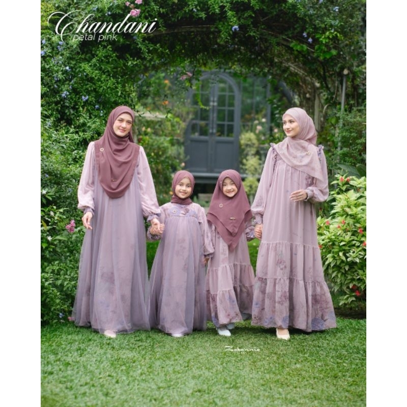 CHANDANI DRESS COUPLE BY ZABANNIA [PO] (harga DP dikirim gift dulu)