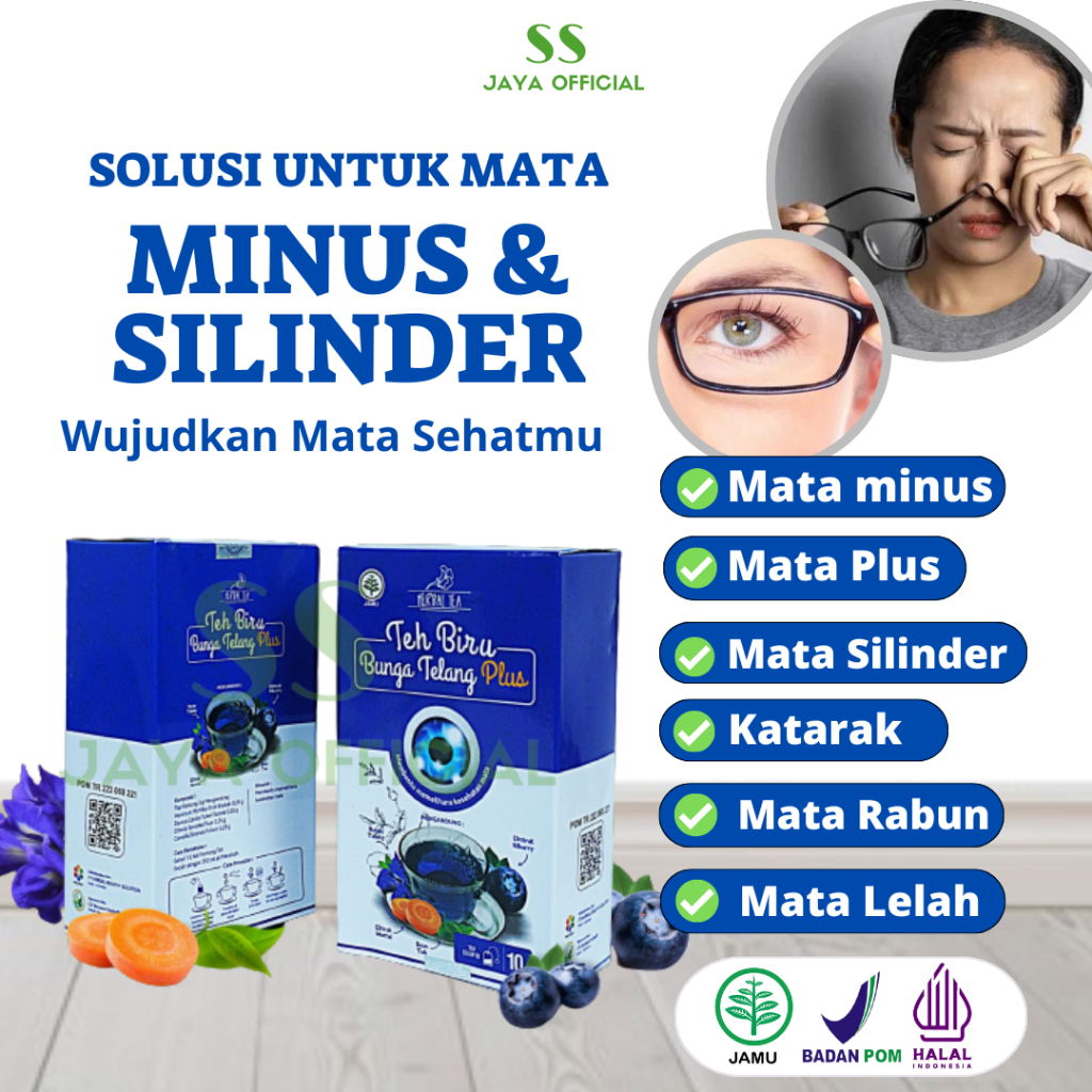 

Teh Biru Bunga Telang Untuk Mata Minus Plus Silinder | obat mata minus - mata silinder - katarak