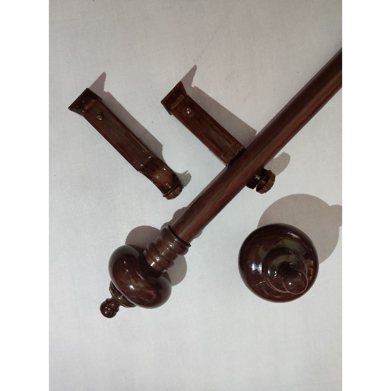 BATANG GORDEN/BESI GORDEN/ROLLET GORDEN MOTIF KAYU PREMIUM ESTETIK