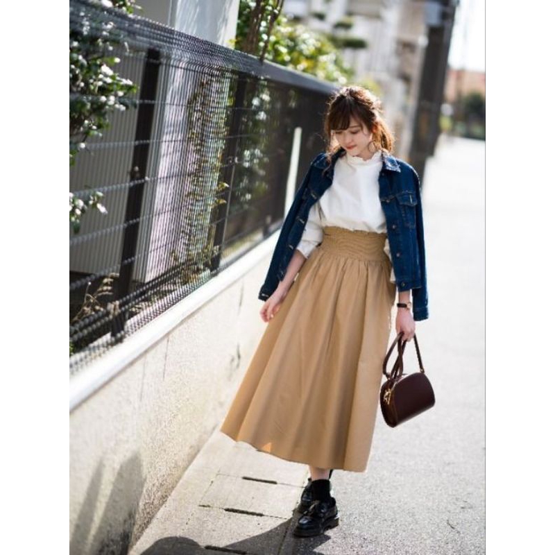 Preloved Rok Highwaist Flare by GU Uniqlo