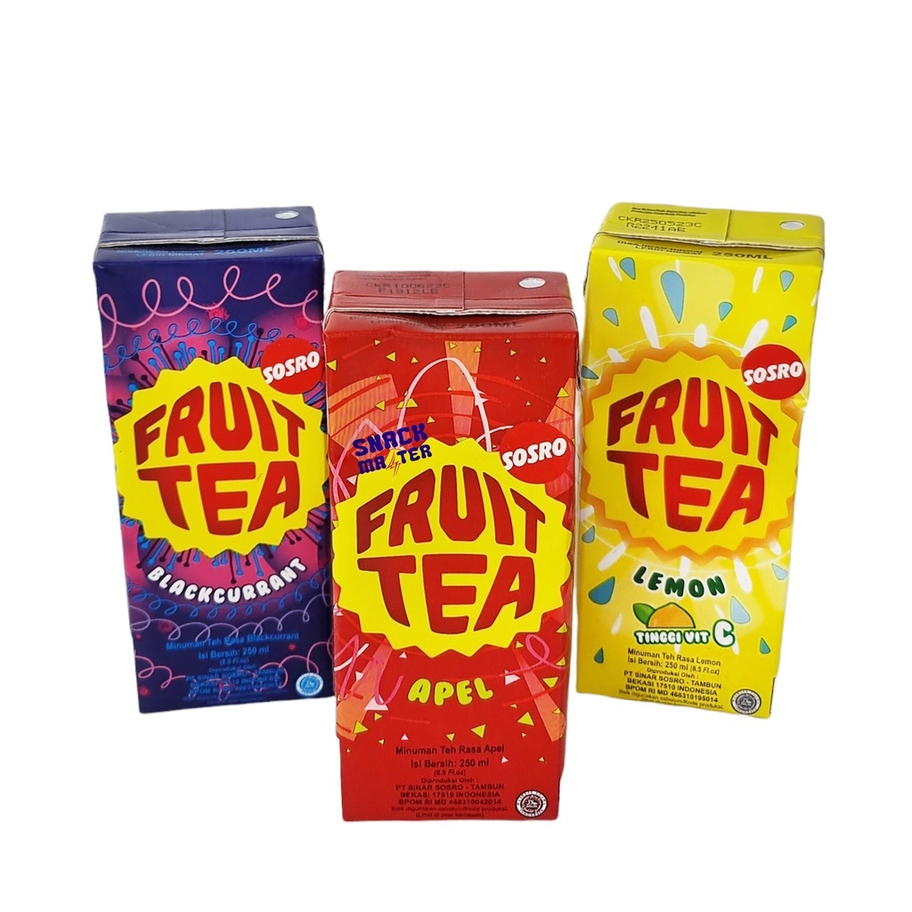 

Fruit Tea RTD Kotak - Netto 250mL