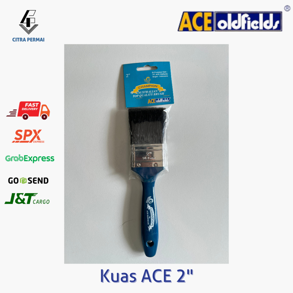 

KUAS CAT ACE BULU HITAM CHAMPION 2" / KUAS CAT ACE / KUAS CAT BERKUALITAS