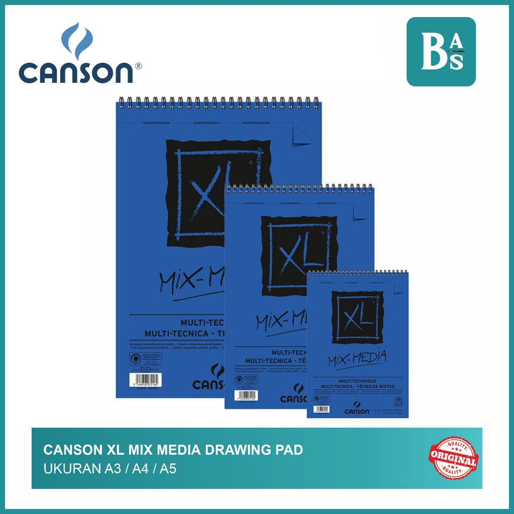 

Canson - XL Mix Media Sketchbook 300gsm - Bali Art Supplies