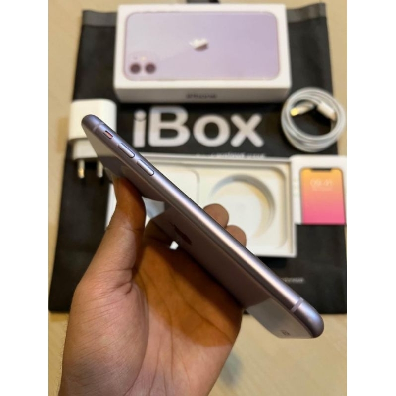 iPhone 11 128gb Fullset Ori Second Ex iBox