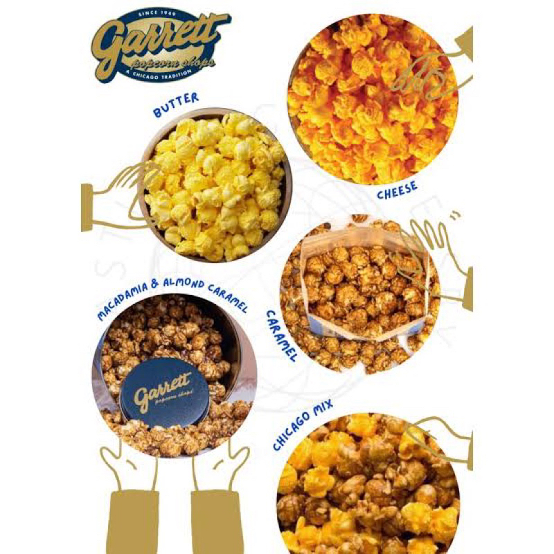 

( PREORDER)Garretts Popcorn - Garretts Signature Flavors Fresh dari outlet di Singapore