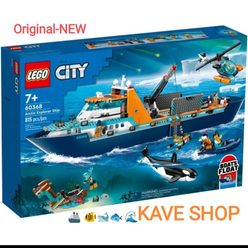 LEGO 60368 City : Arctic Explorer Ship