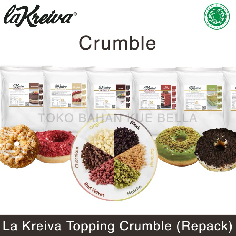 

La Kreiva CRUMBLE 250gr (REPACK) Topping Crunchy Crumbs