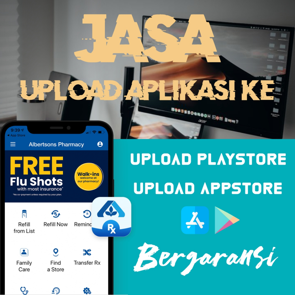 Jasa Upload aplikasi ke Playstore / Appstore