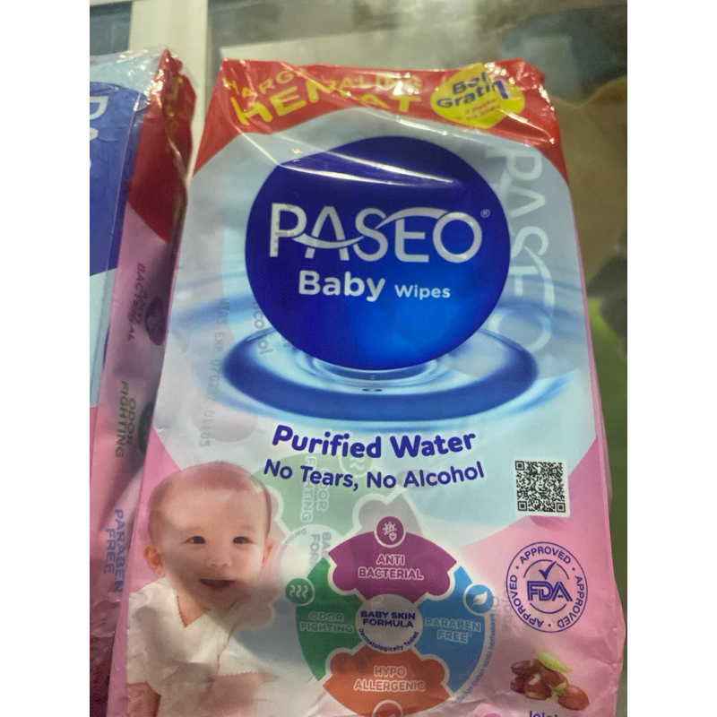 Makassar / Tissu basah Cossons/Baby paseo