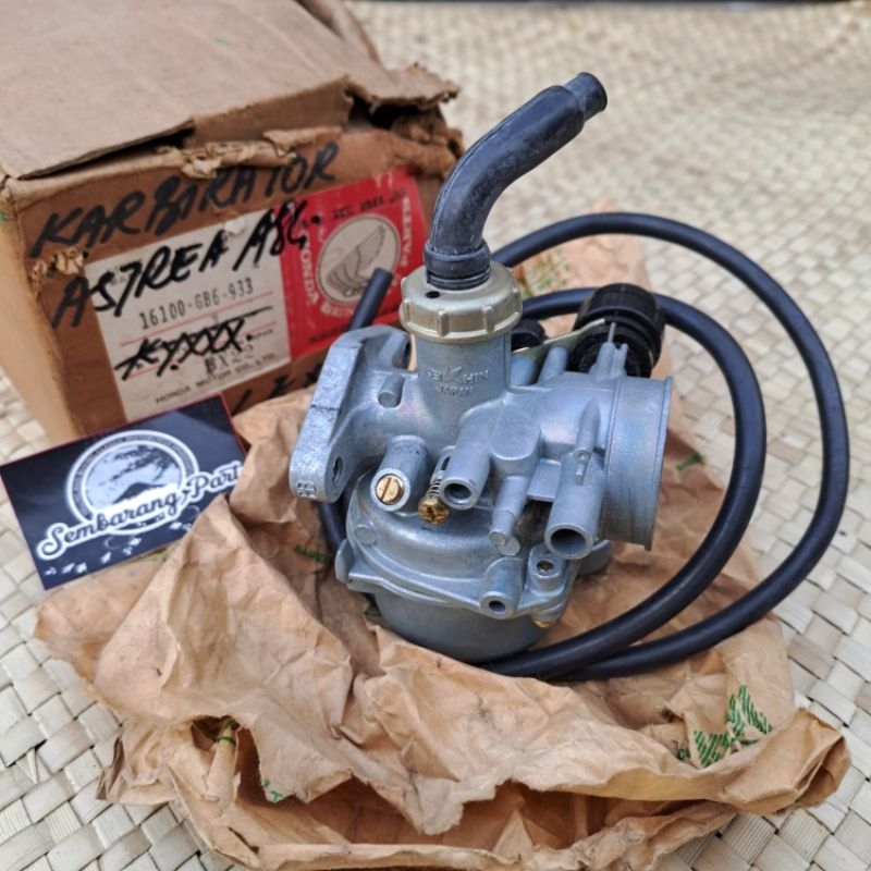 KARBU KARBURATOR KARBULATOR HONDA ASTREA PRIMA STAR GRAND ASTREA800 ASDAP ORI ORIGINAL NOS JAPAN 161