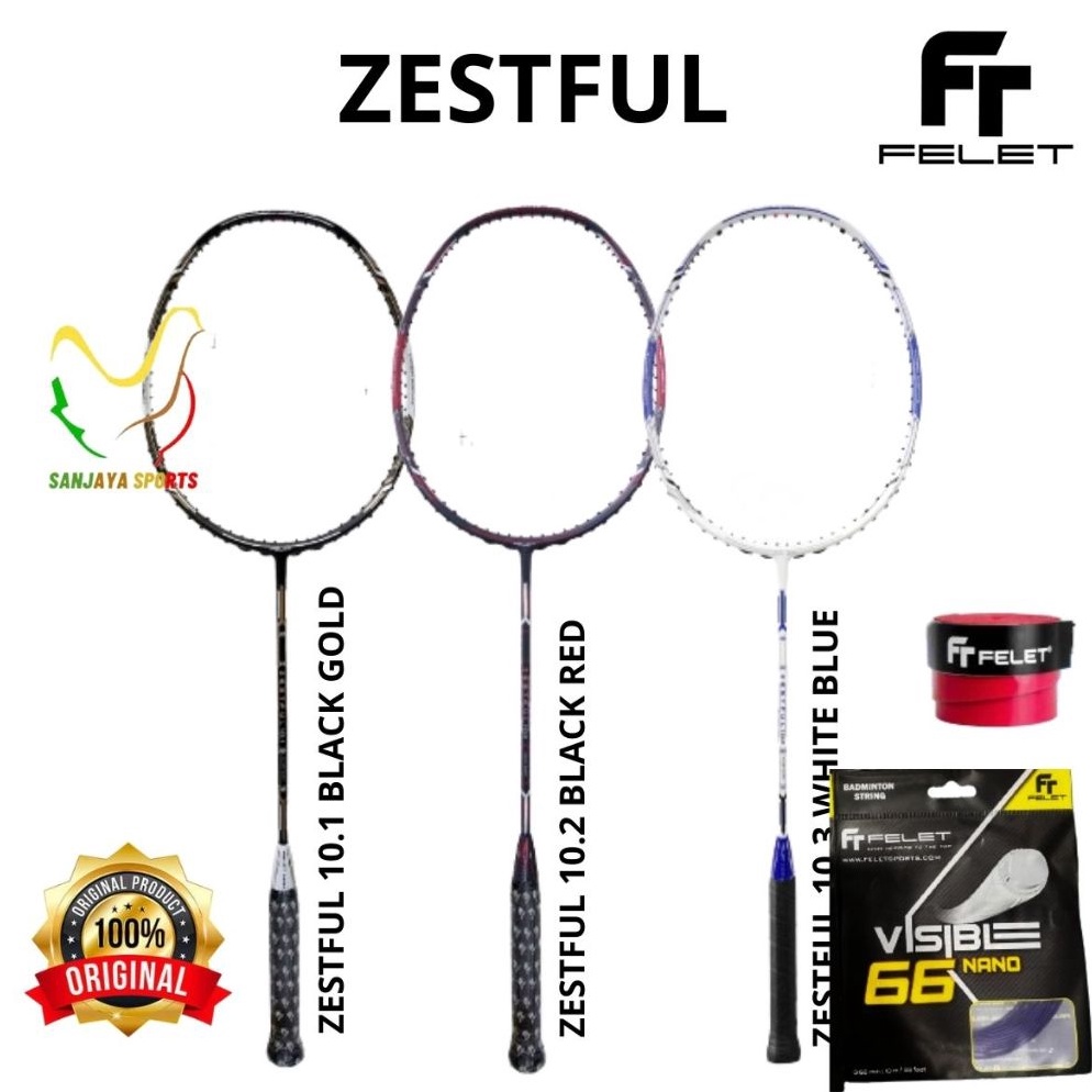Special Pr RAKET FELET BADMINTON BULUTANGKIS ZESTFUL 11 12 13 ORIGINAL