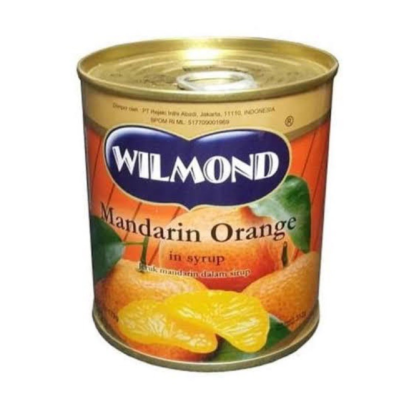 

Wilmond Mandarin Orange in Syrup 312gr / Buah Jeruk Mandarin Kaleng