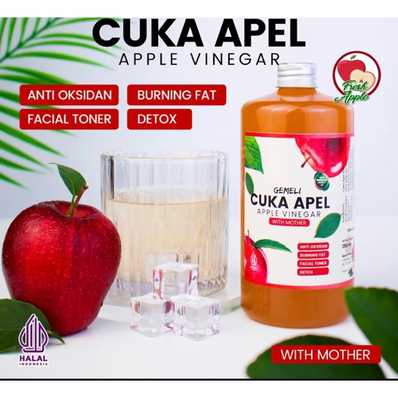 

Cuka apel /apple vinegar 500ml