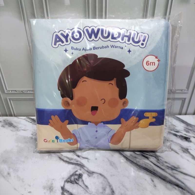 Buku Ayo Wudhu (buku ajaib berubah warna) 6+