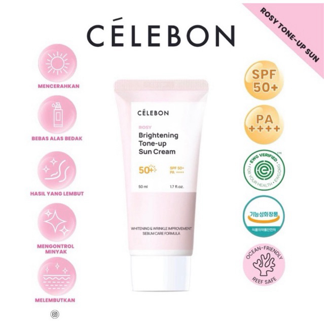 CELEBON Perfect Make Up Remover Pad 60pcs | Brightening Tone Up Sun Cream SPF 50 - Airy Fit Sun Esse