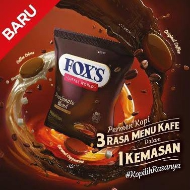 

FLASH SALE Permen FOXS Coffee World Bag 9g permen kopi