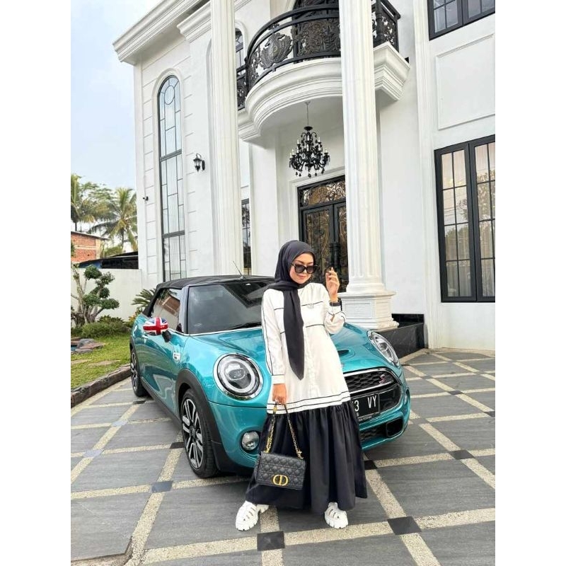 PROMO zura dress putih journey