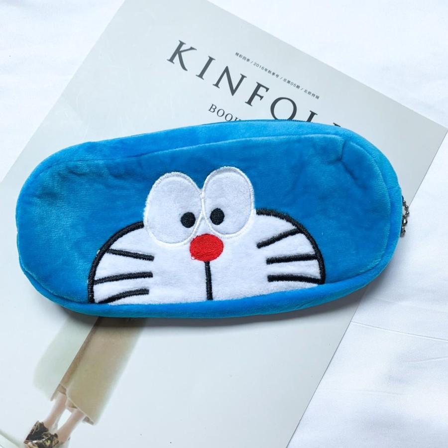 

Kotak Pensil Bulu Motif Karakter Lucu Tempat Pensil Kain Import