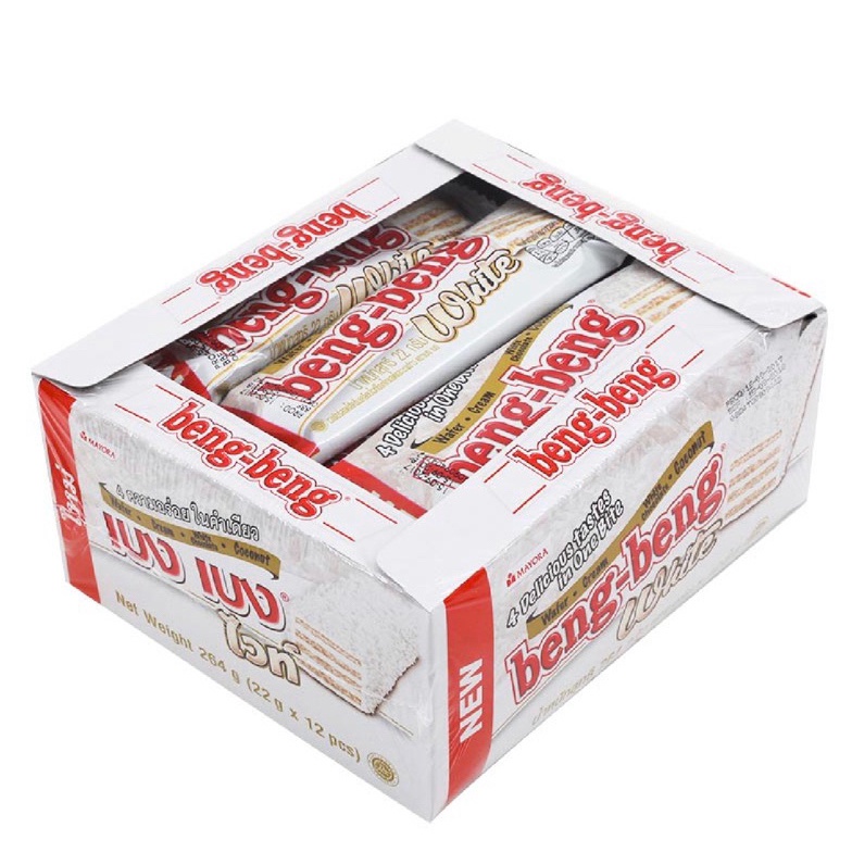 

KHUSUS KAMU BengBeng Wafer White Chocolate 1 pcsSnack Thailand