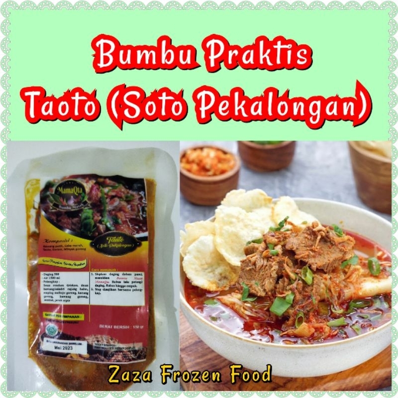 

Bumbu Tauto Soto Pekalongan isi 150gr Kemasan Frozen