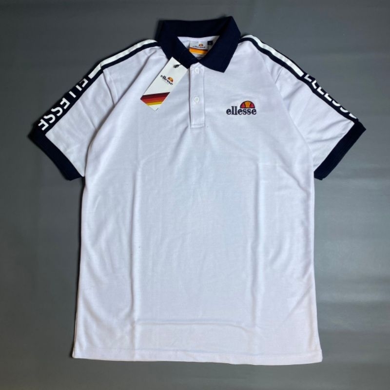 Kaos T-shirt Polo Ellesse Lengan Pendek