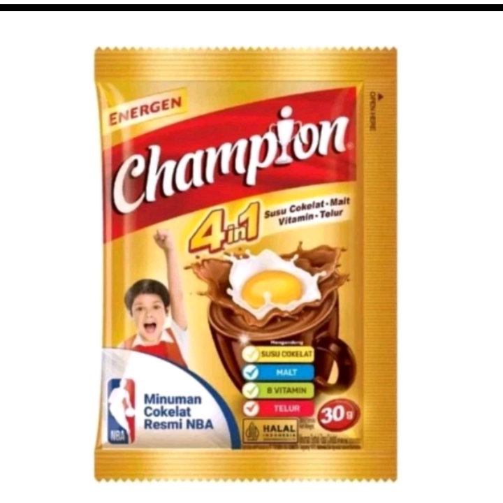 

energen champion renceng isi 10pcs x 30gr