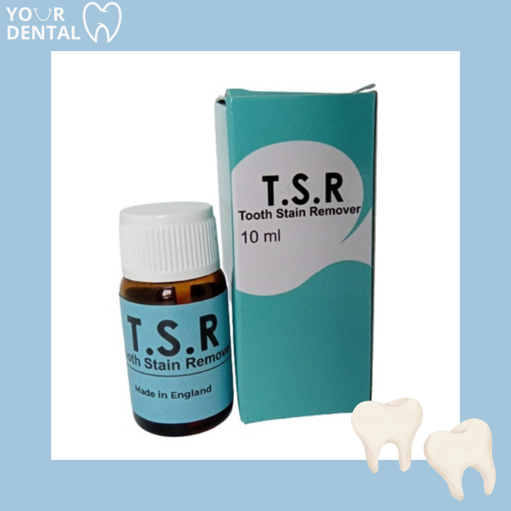 Tooth stain remover TSR / Memutih gigi penghilang noda hitam bio stein pelunak karang gigi