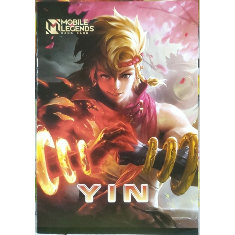 

BUKU TULIS PANJANG MOTIF MOBILE LEGENDS ISI 50 LEMBAR (1 PACK ISI 10 BUKU)