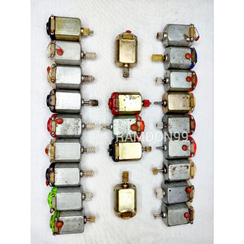 Dinamo Tamiya Mainan Bekas Copotan 1-6V