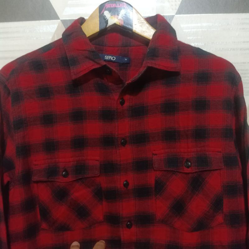 Kemeja Flanel Spao