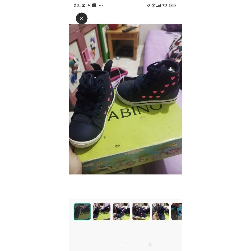 NEW: Sepatu anak perempuan GABINO (original)