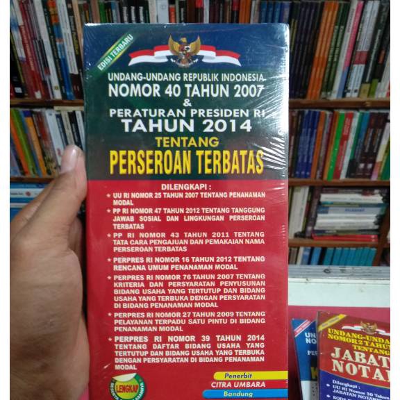 

FG2 Undangundang RI no 4 tahun 27 tentang perseroan terbatas