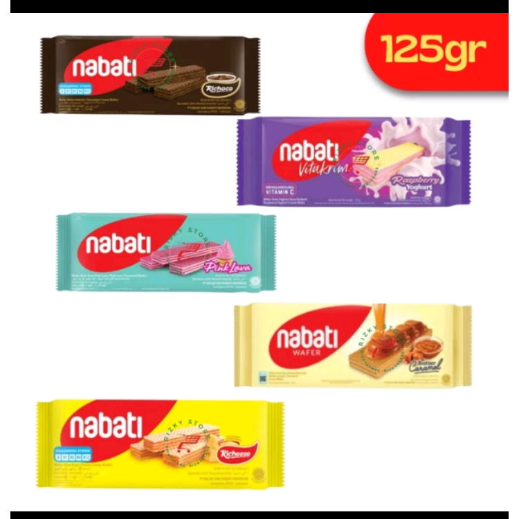 

wafer nabati richeese 110gr pink lava richoco keju coklat korean goguma