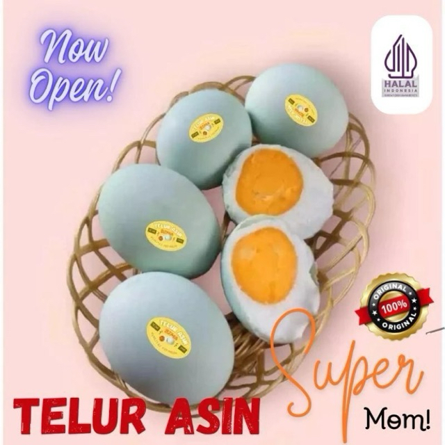 

Great A Besar Telur asin masir dan berminyak isi 10 butir matang siap saji (Buble Wrap tebal + Trey)