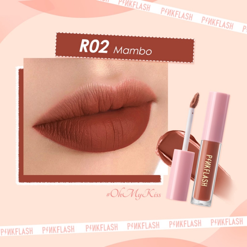 PINK FLASH Long Lasting Matte Lipcream