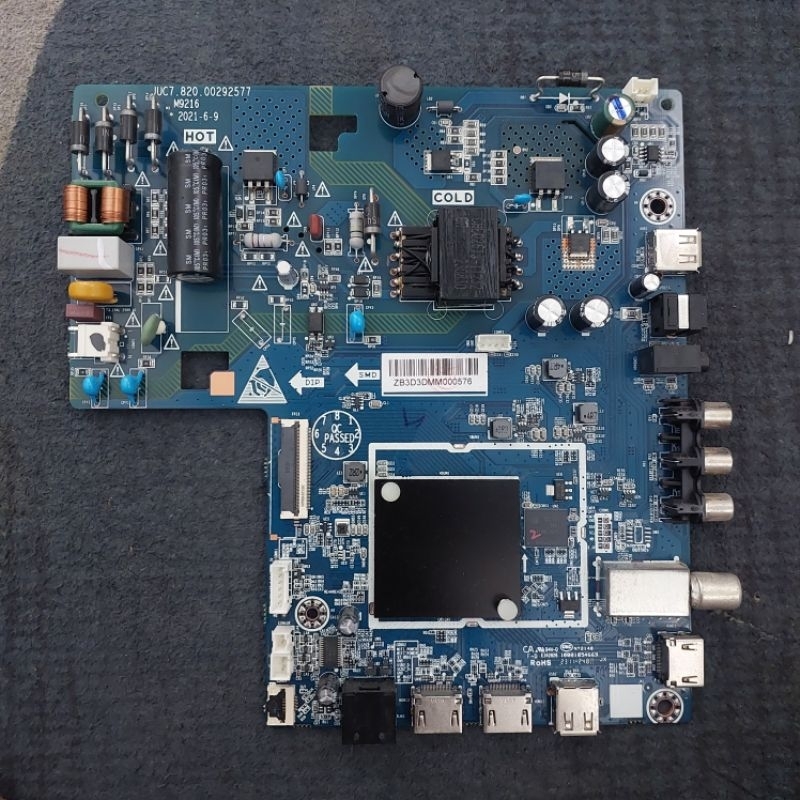 MB - MAINBOARD - MOTHERBOARD TV LED ANDROID CHANGHONG L43G7N - L 43G7N - L 43G 7N
