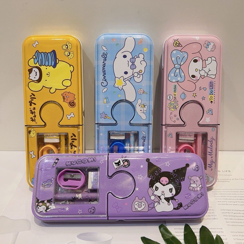

KOTAK PENSIL MOTIF LUCU,KUROMI,CINNAMOROLL ,MY MELODY