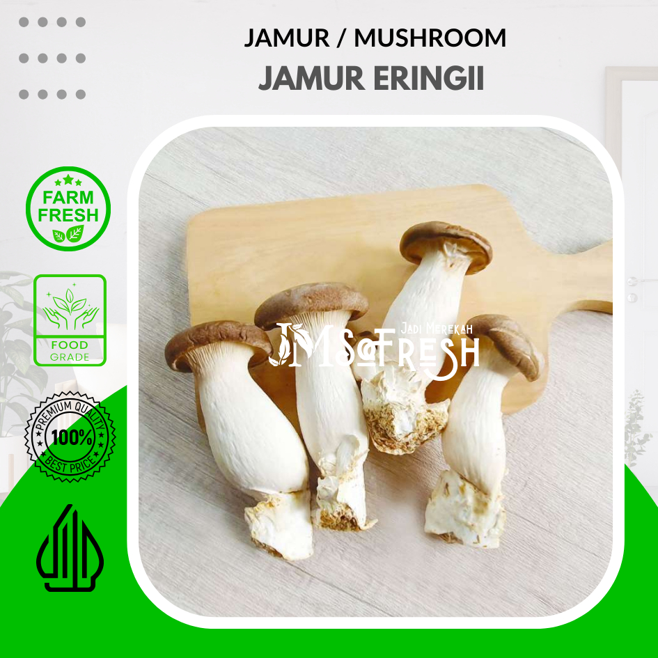 

[JM_SoFresh] Jamur Eringi / Eryngii Mushroom