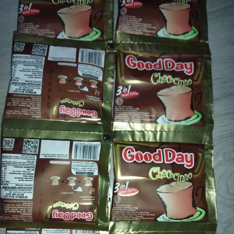 

Good Day Chococinno isi 5 sachet x 20gr